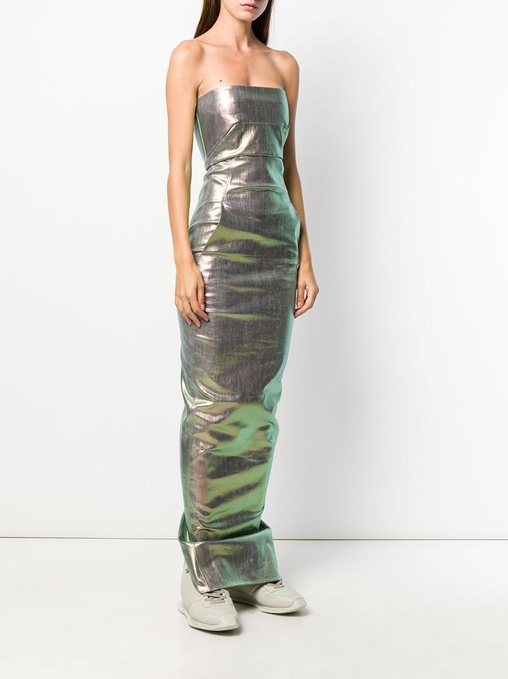 Rick Owens Purple Oil-slick Bodice Gown– TC